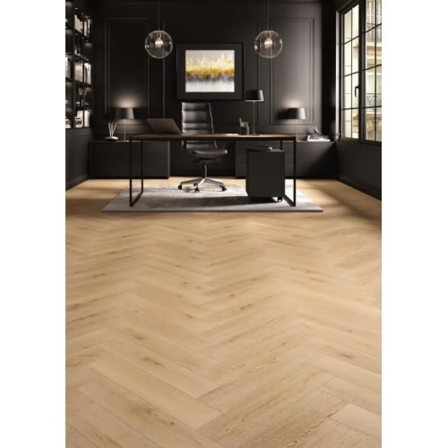 Laminuotos grindys eglute Alsapan Liberte Herringbone 612 Nashville Oak