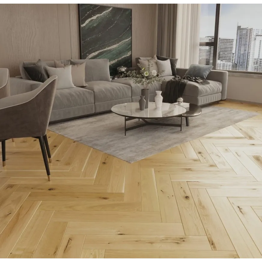 Ąžuolo parketlentės eglute Barlinek Herringbone 180 Raisins Oak