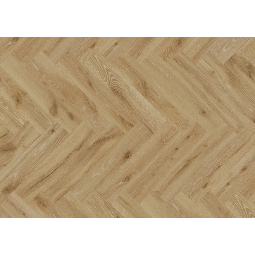 Rakinamos vinilinės grindys eglute Barlinek Next Step Herringbone DP5000032 Derert Oak