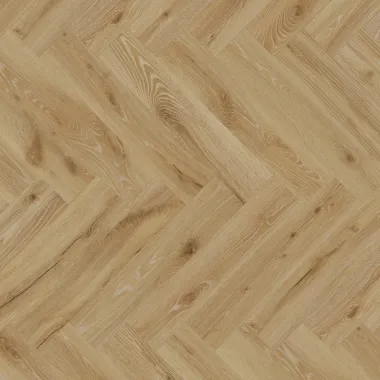 Rakinamos vinilinės grindys eglute Barlinek Next Step Herringbone DP5000031 Desert Oak