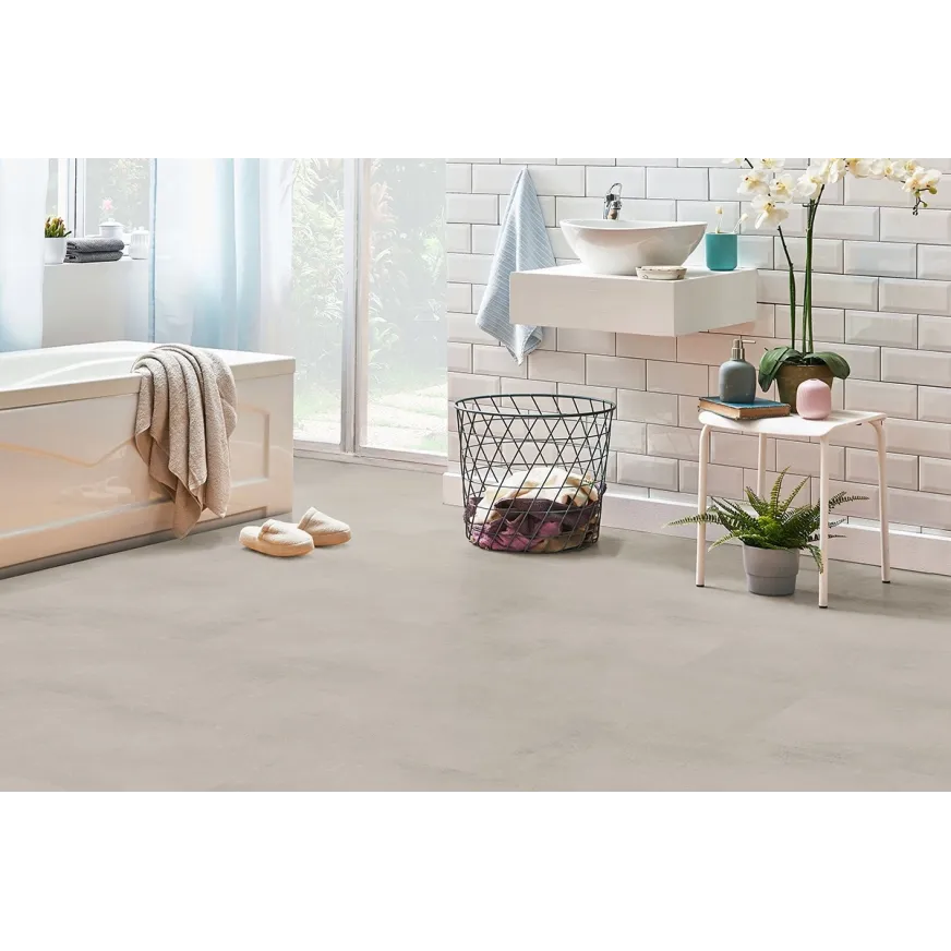 Rakinamos vinilinės plytelės Parquetvinyl Caldera Concrete SaltCAL T 810 IB-4023 (