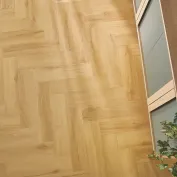 Klijuojamos vinilinės grindys eglute Arbiton Amaron Herringbone Mineral Dryback DAS 227 Virgin Oak