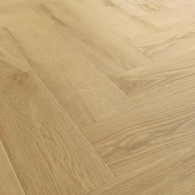 Rakinamos vinilinės grindys eglute Arbiton Amaron Herringbone EIR Acoustic CASA 227 Virgin Oak