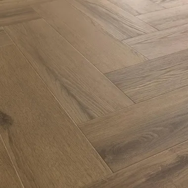 Klijuojamos vinilinės grindys eglute Arbiton Amaron Herringbone Mineral Dryback DAS 229 Rochester Oak