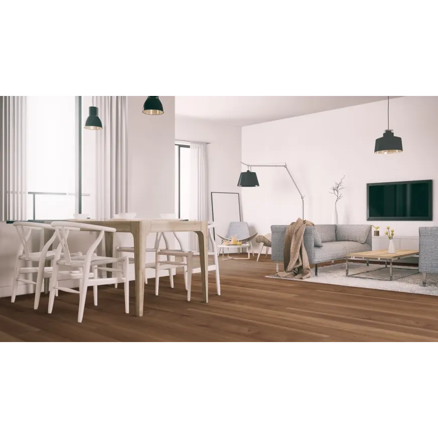 Klijuojamos vinilinės grindys mFLOR Broad Leaf 41813 Dark Sycamore