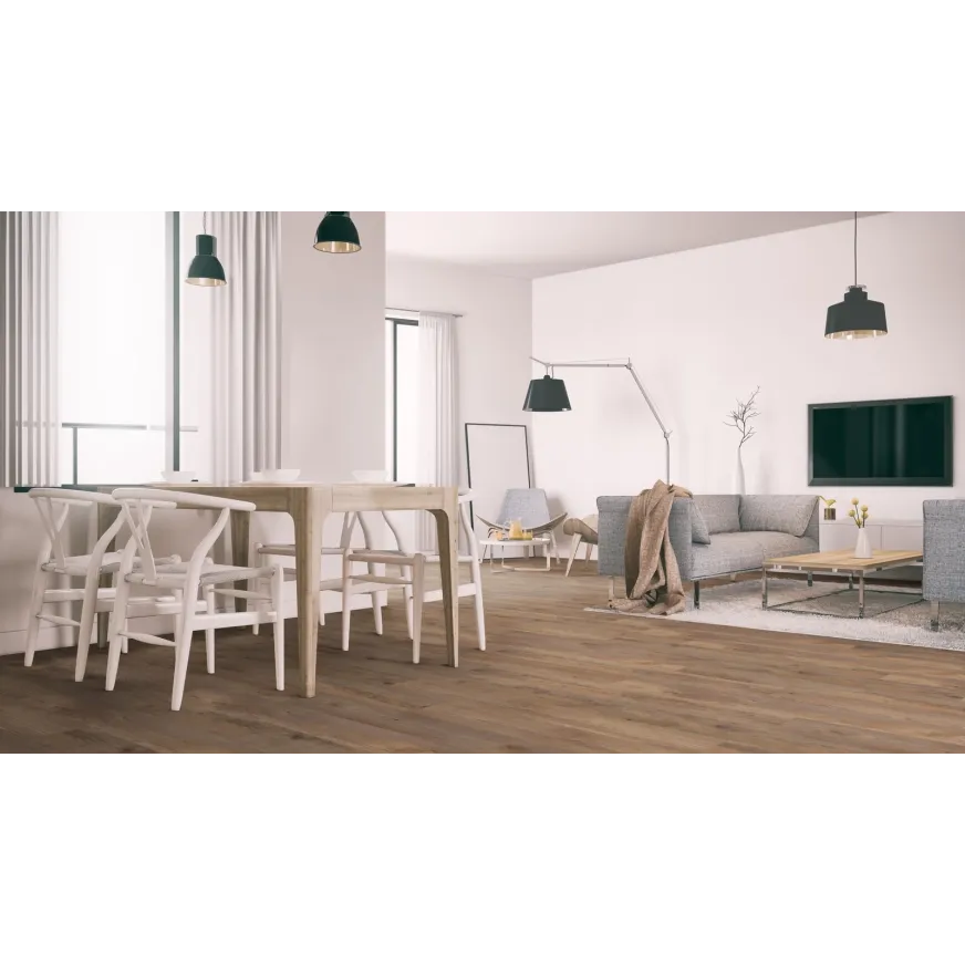 Klijuojamos vinilinės grindys mFLOR Authentic Palnk 25-05 Plank 81011 Mocha