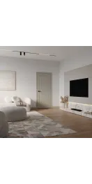 Vidaus durys Hugo MONOB dažytos RAL7044